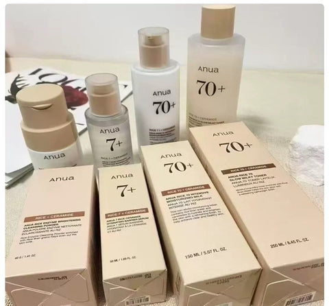 Anua Rice 4Pc Set Cleanser
